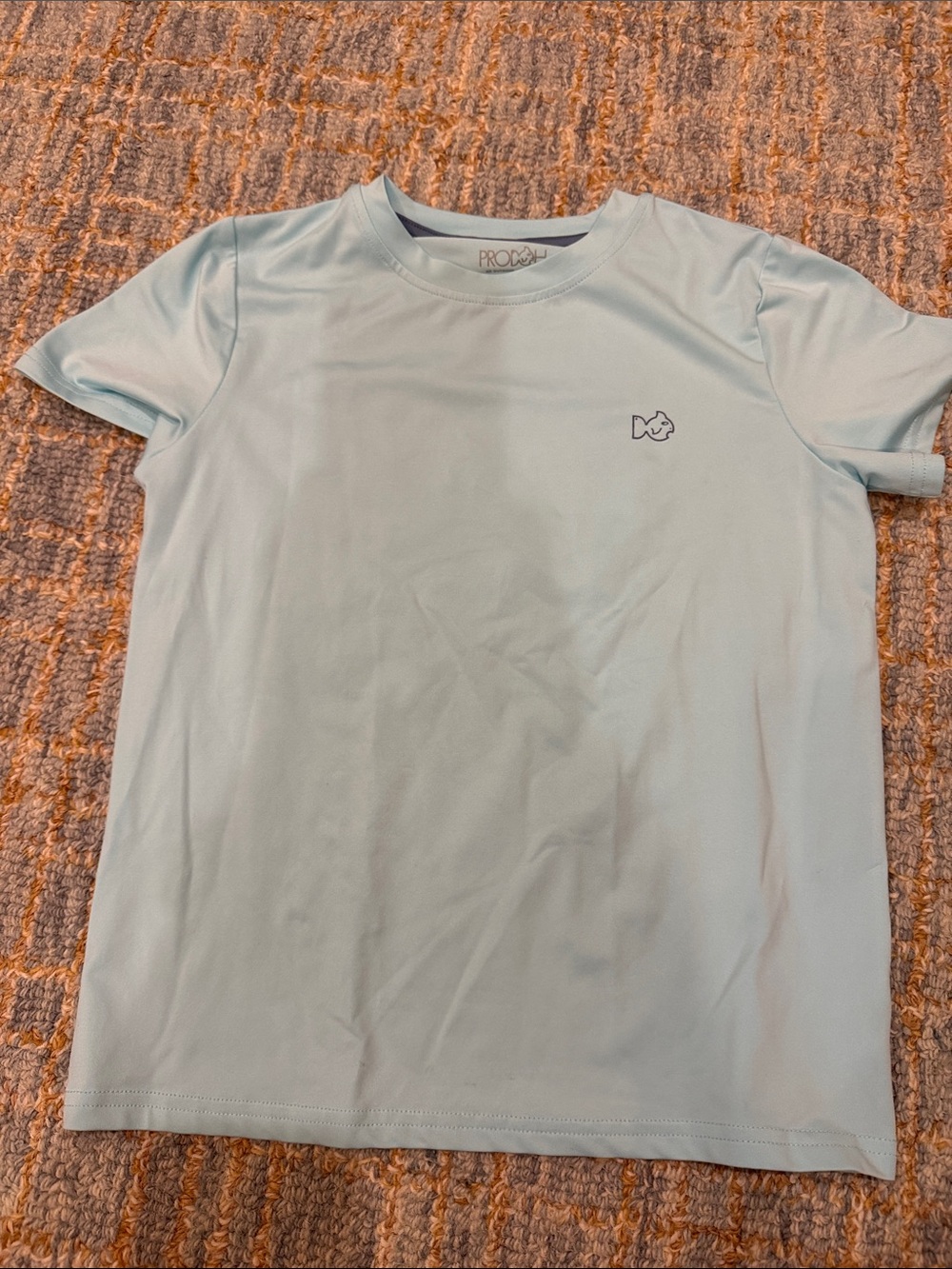 Prodoh Light Blue Short Sleeve Crew Tee for Kids size xs EUC
